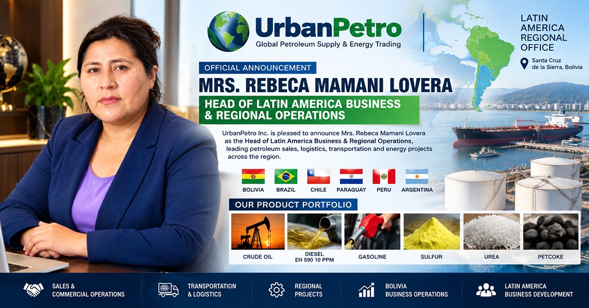 Rebeca Mamani Lovera | UrbanPetro Latin America Business Head