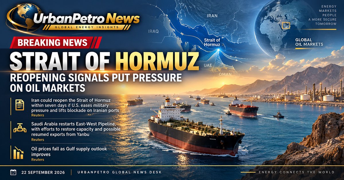 Strait of Hormuz Reopening Proposal Triggers Global Oil Pressure