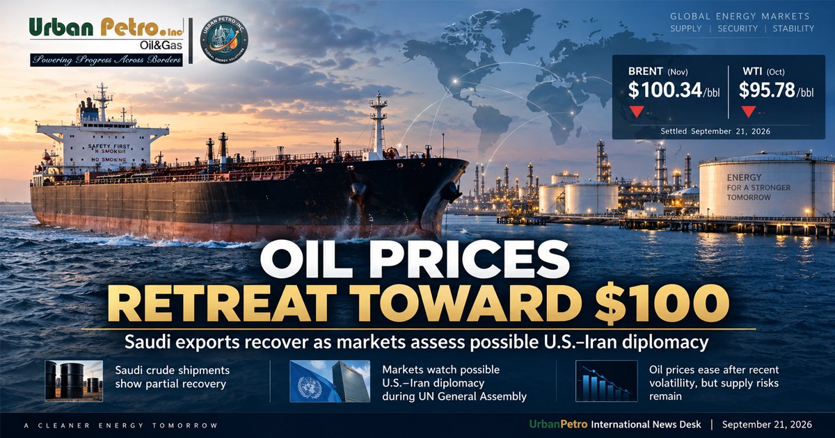 Oil Slips Toward $100 as Saudi Exports Rebound